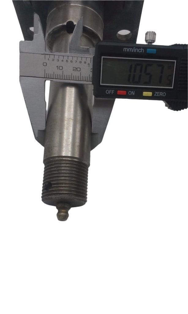 Pair - Stub Axle Replacement 2000# 5x4.5 Hubs 1.5" Flanged Round Spindles (BYOAK-545BT16FZ-KITX2)