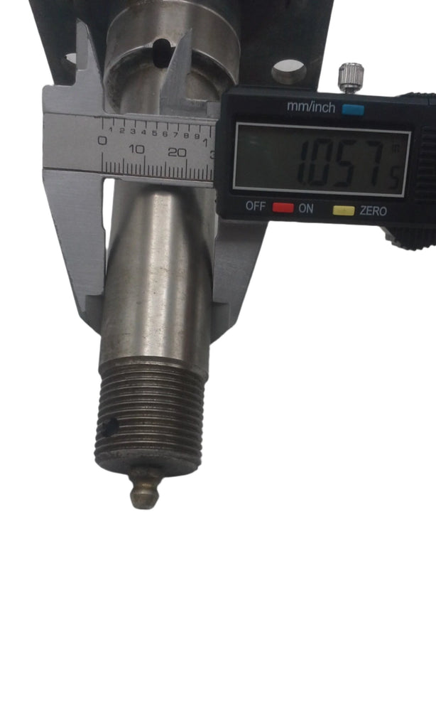 Replacement Axle Stub 2000# 5x4.5 Hub with 1.5" Flanged Round Spindle (BYOAK-545BT16FZ-KIT)