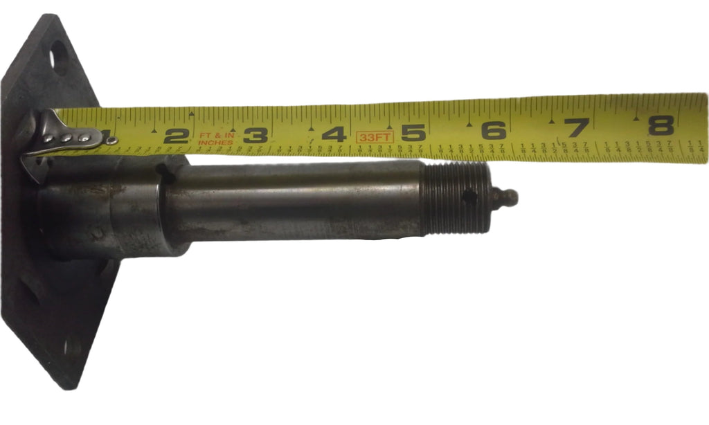 Pair - Stub Axle Replacement 2000# 5x4.5 Hubs 1.5" Flanged Round Spindles (BYOAK-545BT16FZ-KITX2)