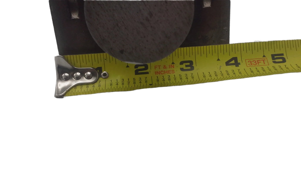 Pair - Stub Axle Replacement 2000# 5x4.5 Hubs 1.5" Flanged Round Spindles (BYOAK-545BT16FZ-KITX2)