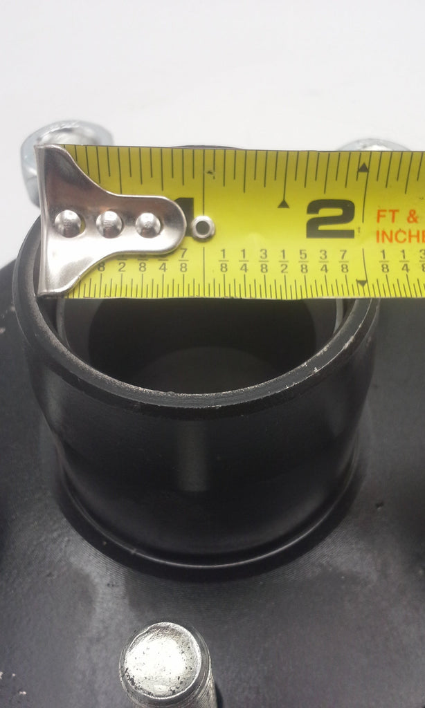 Replacement Axle Stub 2000# 5x4.5 Hub with 1.5" Flanged Round Spindle (BYOAK-545BT16FZ-KIT)