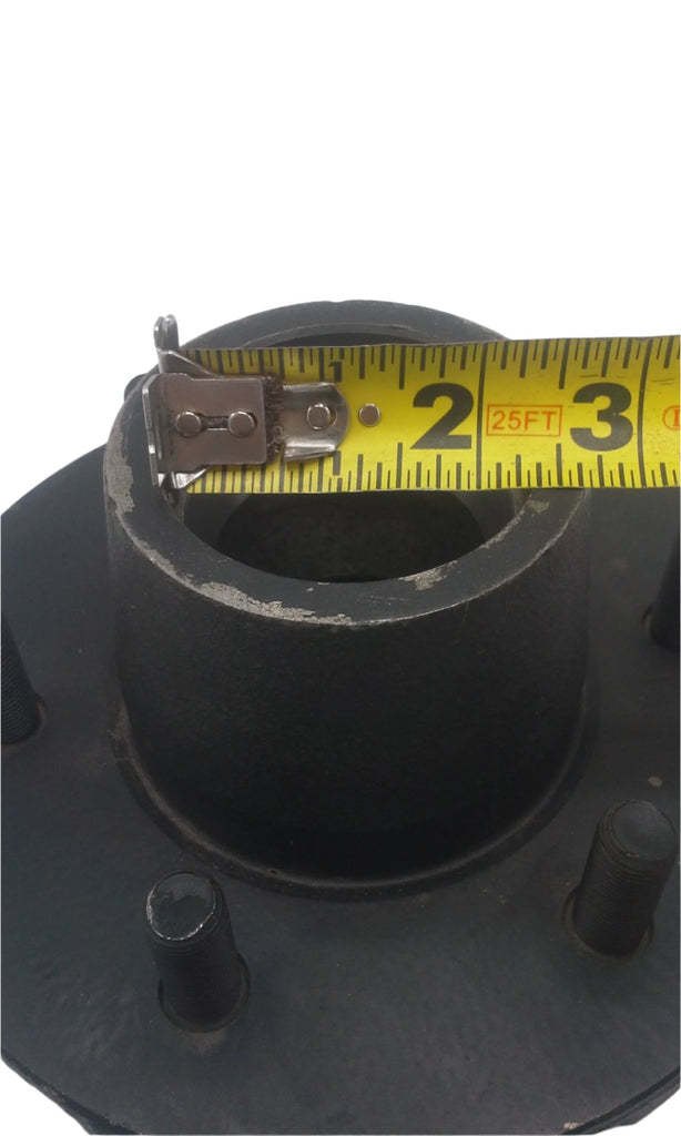 Idler Hub, 6000#, 6 x 5.5, Dexter, 1/2" Stud, Cupped & Studded, 15123+25580 (008-213-09-KIT)