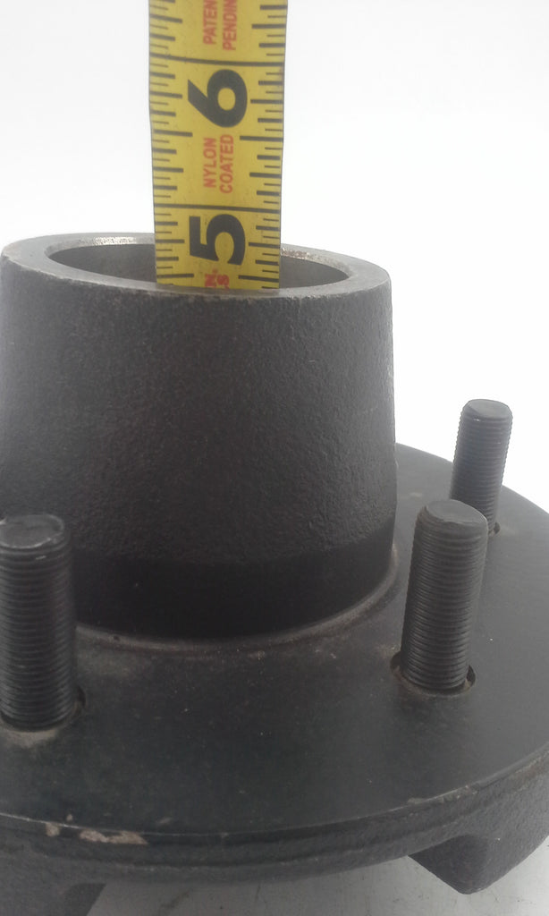 7000# Build Your Axle Kit 8 x 6.5 Lug Idler Hubs #42 2" 2.25" Round Axel Spindle 1/2" Stud (BYOAK-42-H865-RD)