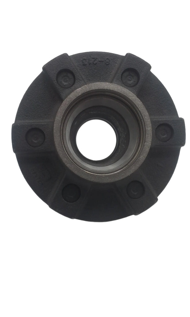 Idler Hub, 6000#, 6 x 5.5, Dexter, 1/2" Stud, Cupped & Studded, 15123+25580 (008-213-09-KIT)