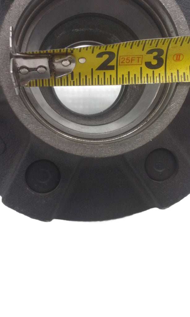 Idler Hub, 6000#, 6 x 5.5, Dexter, 1/2" Stud, Cupped & Studded, 15123+25580 (008-213-09-KIT)