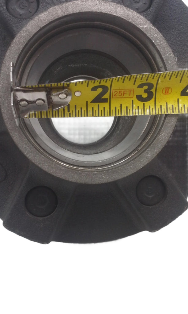 7000# Build Your Axle Kit 8 x 6.5 Lug Idler Hubs #42 2" 2.25" Round Axel Spindle 1/2" Stud (BYOAK-42-H865-RD)