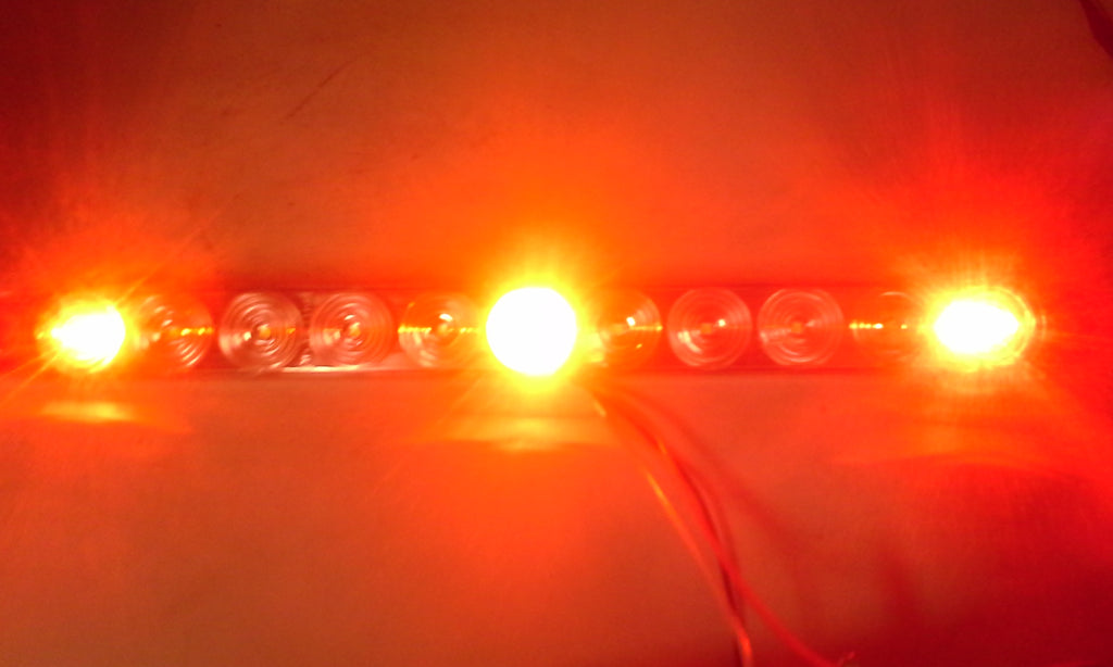 Innovative Lighting 15" Slim Line White LED Light - Surface Mount - Clear Lens (254-5500-1)