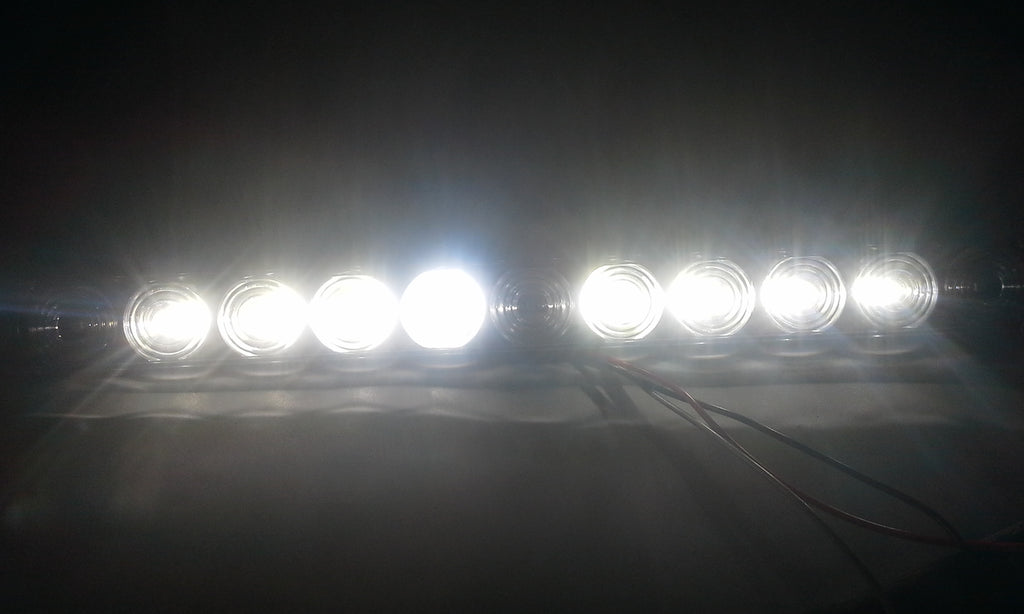 Innovative Lighting 15" Slim Line White LED Light - Surface Mount - Clear Lens (254-5500-1)