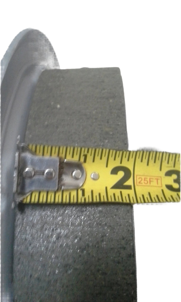 Brake, Hydraulic, 7000#, 12" x 2", 5 Bolt, Free Backing, Dacromet Coated, RIGHT (77-12H-74)