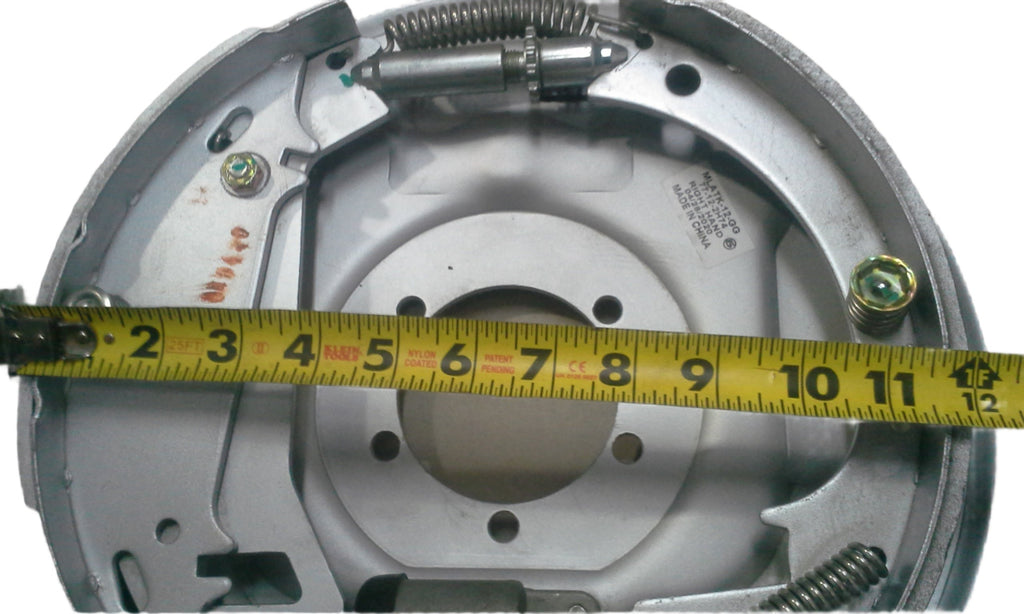 Brake, Hydraulic, 7000#, 12" x 2", 5 Bolt, Free Backing, Dacromet Coated, RIGHT (77-12H-74)
