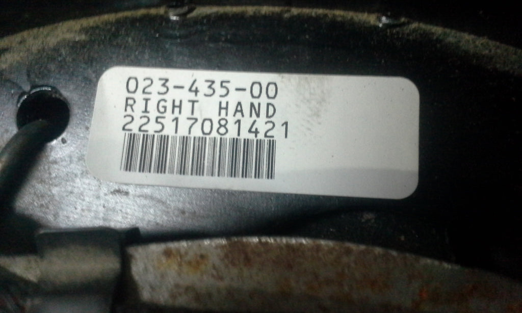 Brake, Electric, 8000#, 12.25" x 3.375", Dexter, 4 Bolt, FSA, RIGHT (023-435-00)