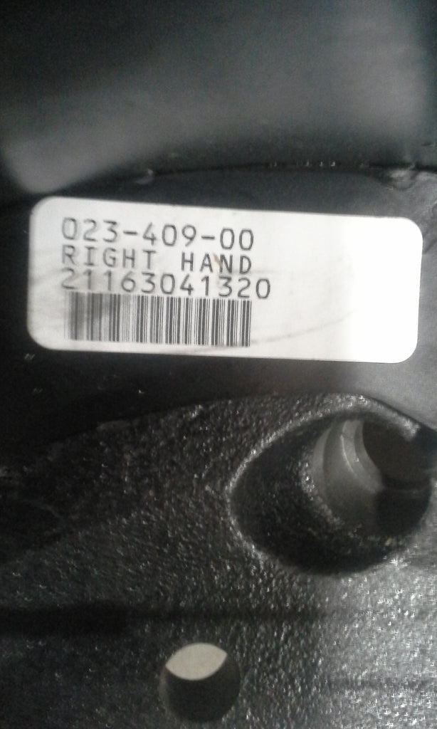 Hydraulic Brake 12K 12.25" x 5" Dexter 7 Bolt RIGHT Hand Trailer Backing Plate (K23-409-00)