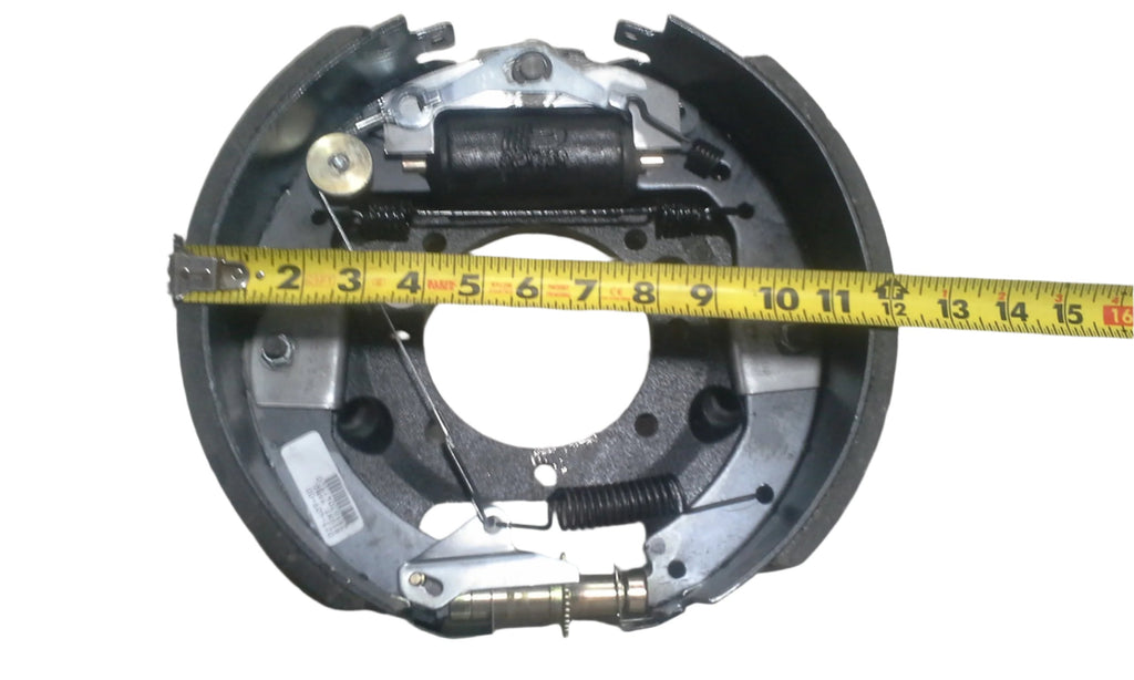 Hydraulic Brake 12K 12.25" x 5" Dexter 7 Bolt RIGHT Hand Trailer Backing Plate (K23-409-00)