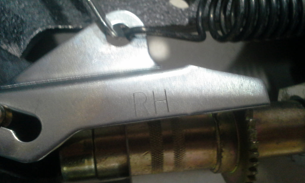 Hydraulic Brake 12K 12.25" x 5" Dexter 7 Bolt RIGHT Hand Trailer Backing Plate (K23-409-00)