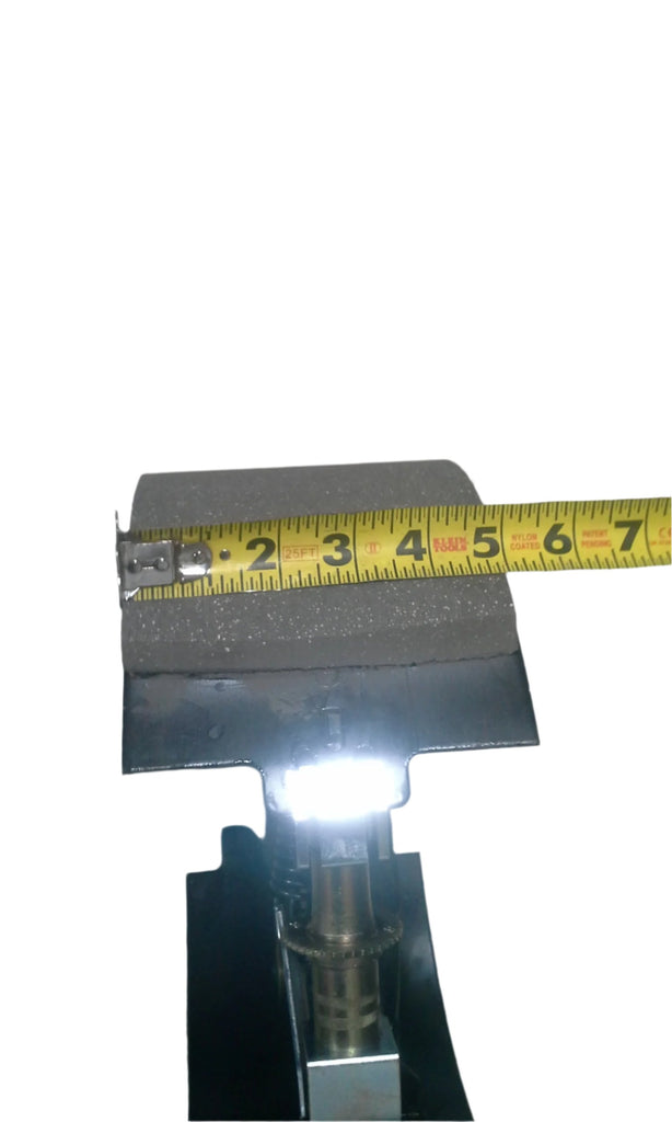 Hydraulic Brake 12K 12.25" x 5" Dexter 7 Bolt RIGHT Hand Trailer Backing Plate (K23-409-00)