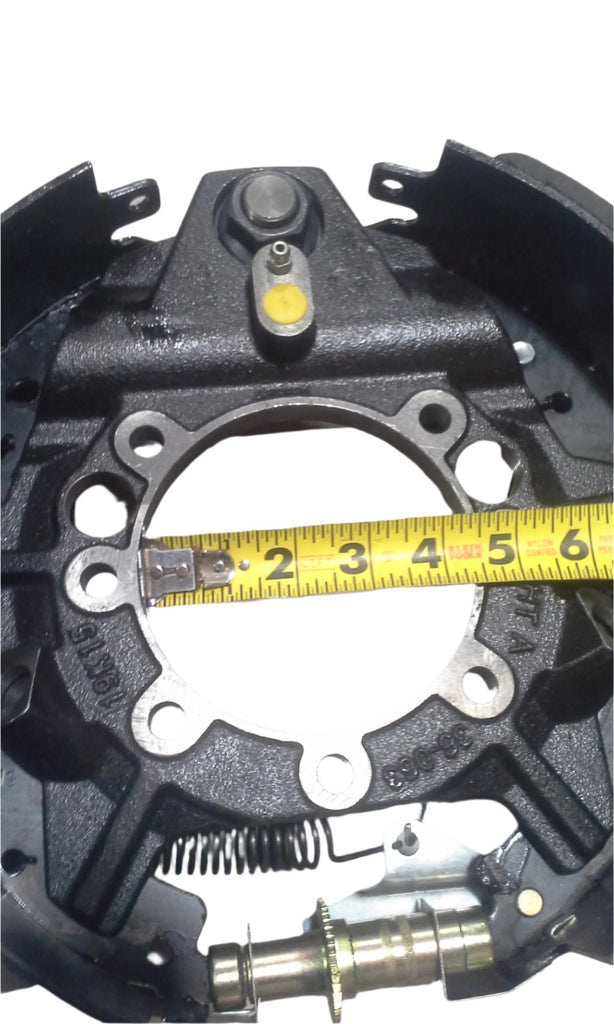 Hydraulic Brake 12K 12.25" x 5" Dexter 7 Bolt RIGHT Hand Trailer Backing Plate (K23-409-00)