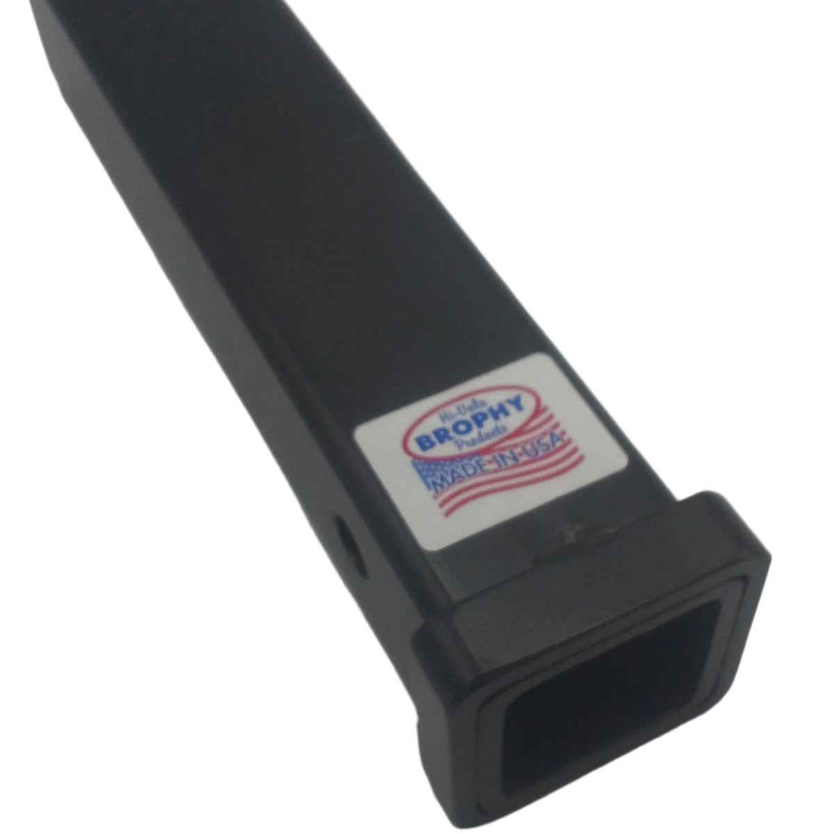 Brophy 12" Weld-On Receiver Tube, 2-1/2" O.D. x 2" I.D., Raw Finish (RL12)