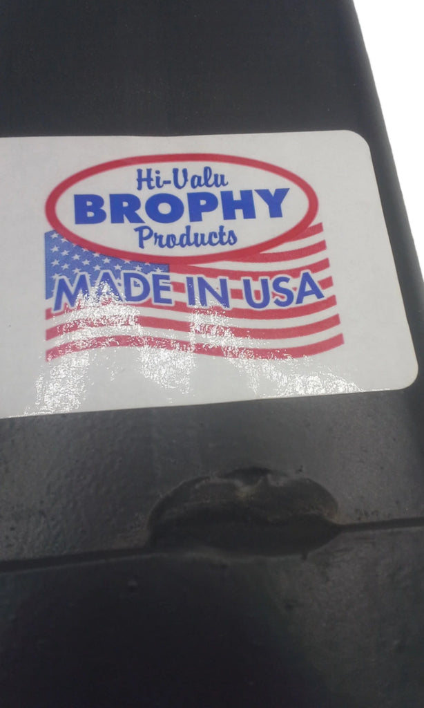 Receiver Tube, Brophy, 12" x 2-1/2", Raw  (RL12)