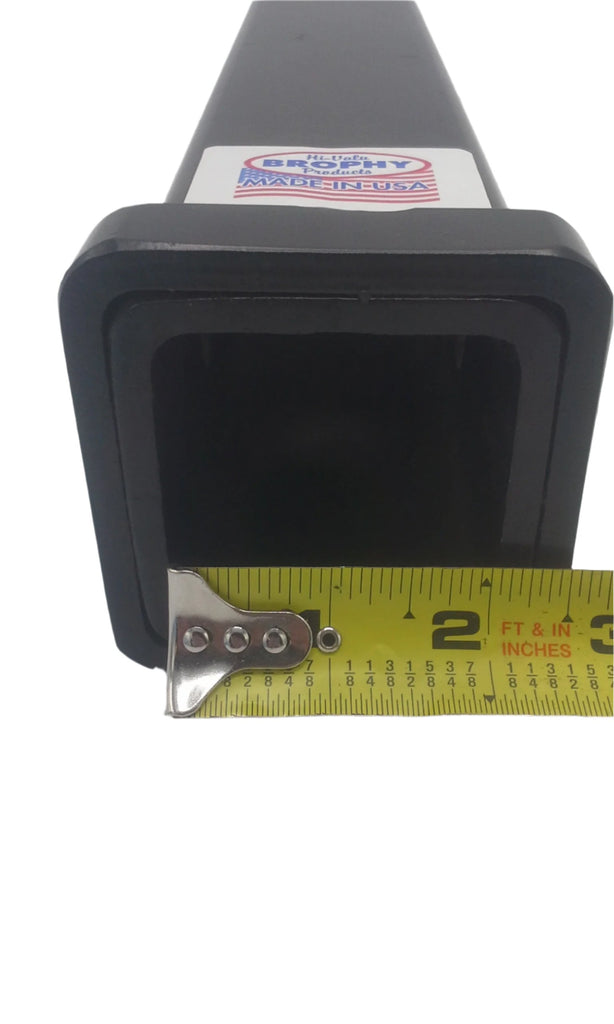 Receiver Tube, Brophy, 12" x 2-1/2", Raw  (RL12)