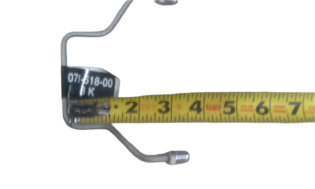 Crossover Brake Line, 8k caliper, yoke with notch (071-518-00)