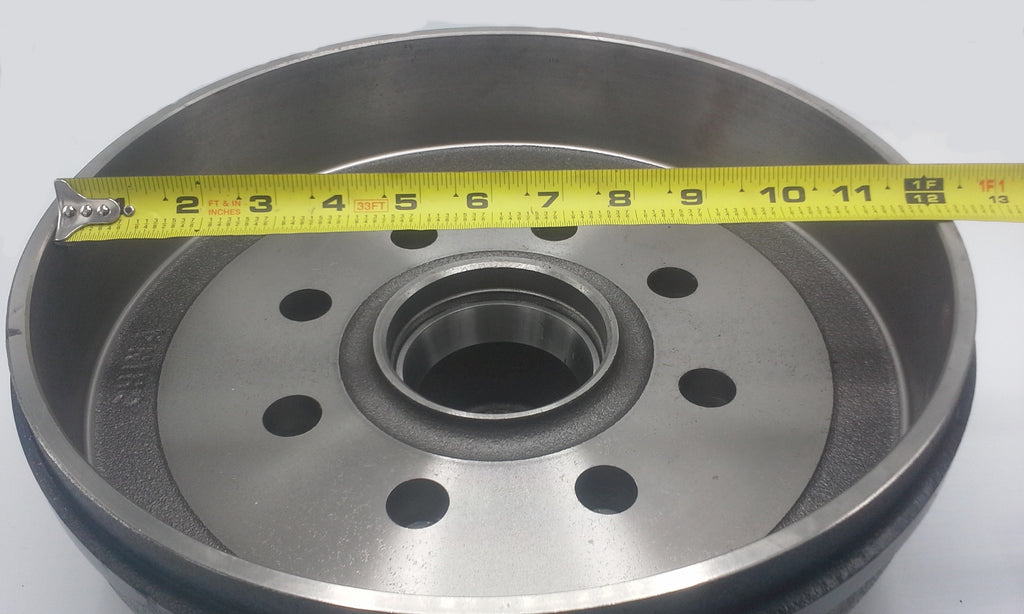 Right Side 8 Lug Drum 12x 2 Brakes Trailer 8x6.5 6000 7000 Electric Shoes 9/16" (568183-12RVEBRH)