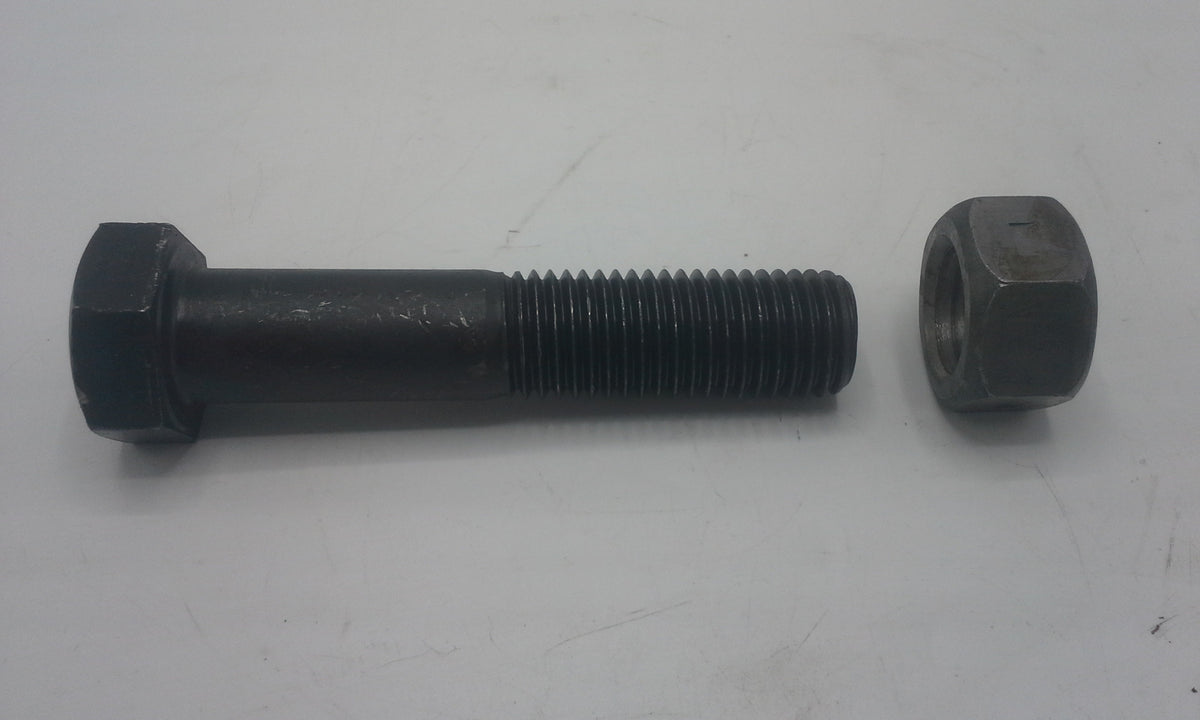 SCREW HEX CAP & NUT EQUALIZER CENTER BOLT (007-182-00 + 006-112-00)