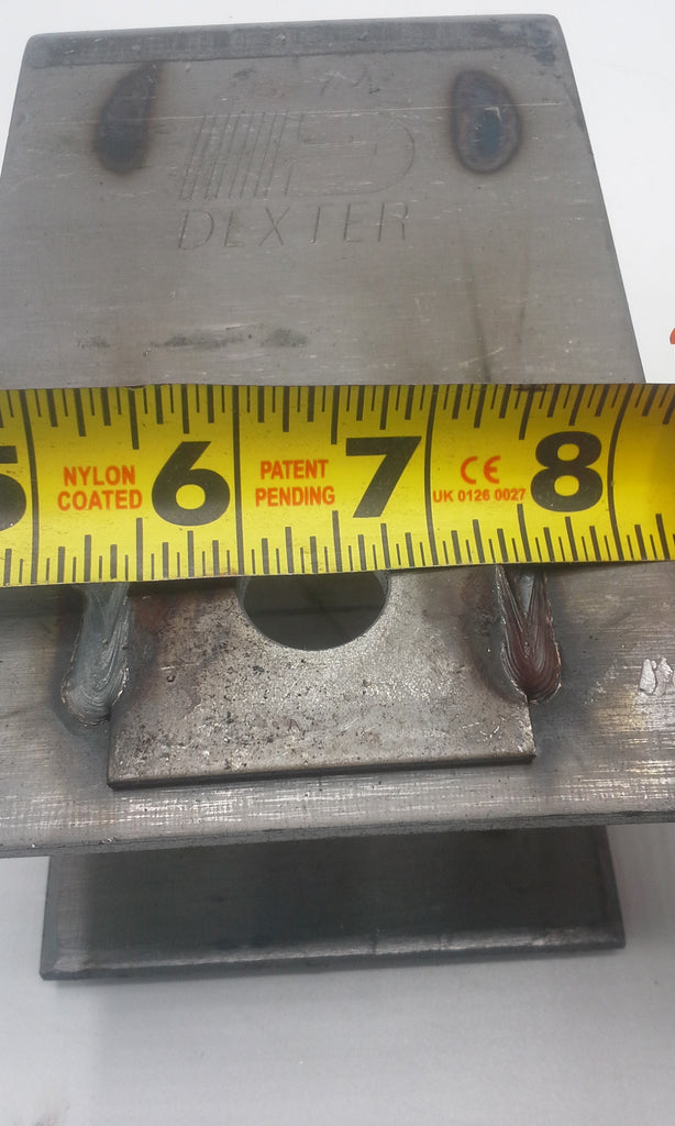 Single axle Hanger & attaching Part kit (HAP-158-00) D100G Dexter 10,000# axles