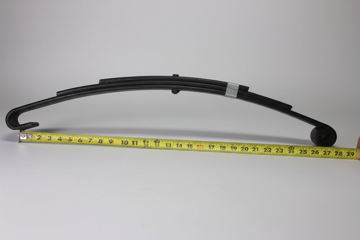Slipper Spring, open end, Reverse hook, 26.5 3 leaf, 1750# 1.75 wide (C-3)