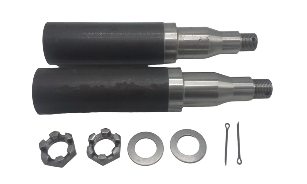 7000# Build Your Axle Kit 8 x 6.5 Lug Idler Hubs #42 2" 2.25" Round Axel Spindle 1/2" Stud (BYOAK-42-H865-RD)