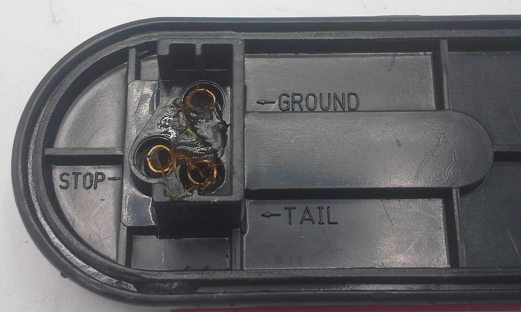 Stop Tail Turn Red Light 6" Oval (J-67-R)