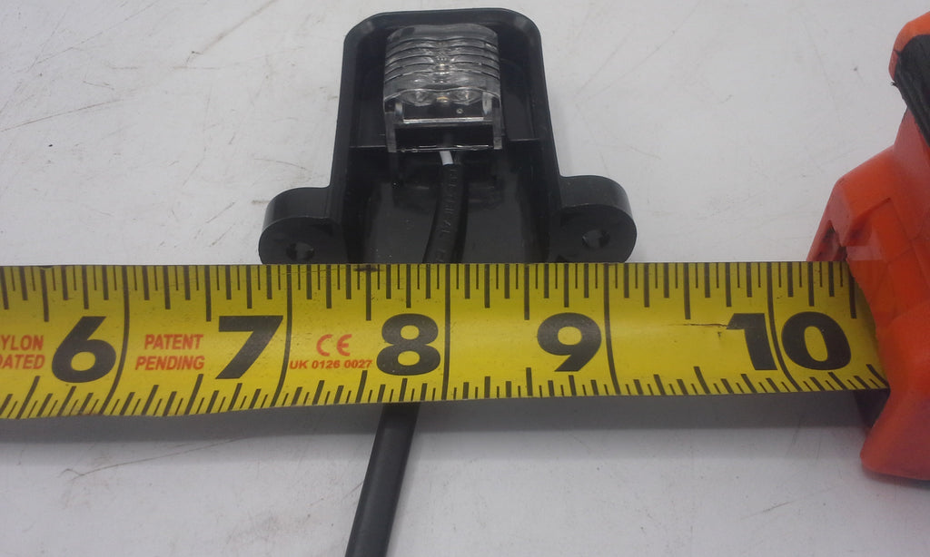 Steel Box LED 6 Oval Light Kit Trailer Truck Camper W/License Holder + Markers (LBK6-LIC-KIT-1)