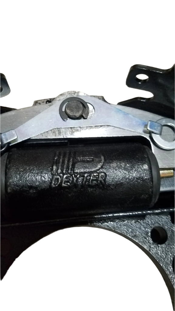 Dexter 15k Hydraulic Brake Backing Plate 12.25 x 5 Left Hand 7 Bolt Axle Trailer (K23-406-00)