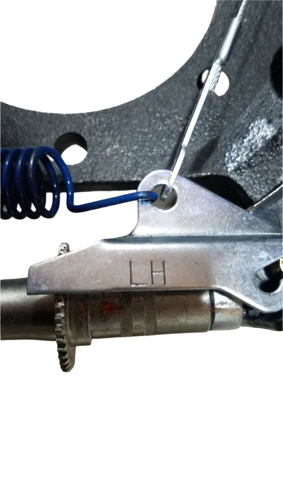 Dexter 15k Hydraulic Brake Backing Plate 12.25 x 5 Left Hand 7 Bolt Axle Trailer (K23-406-00)