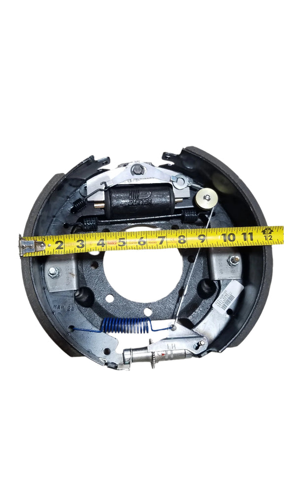 Dexter 15k Hydraulic Brake Backing Plate 12.25 x 5 Left Hand 7 Bolt Axle Trailer (K23-406-00)