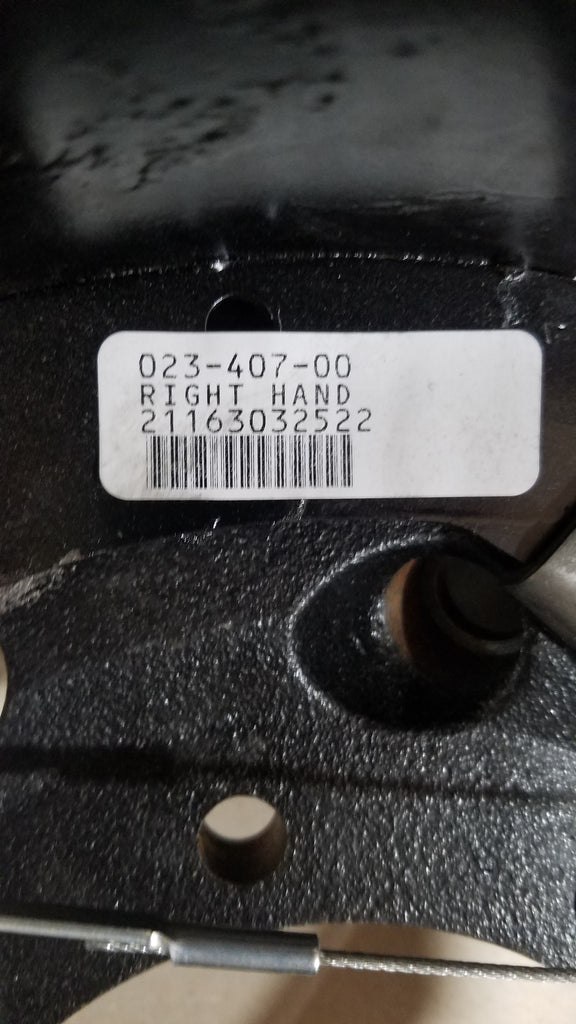 Dexter 15k Hydraulic Brake Backing Plate 12.25 x 5 Right Hand 7 Bolt Axle Trailer (K23-407-00)