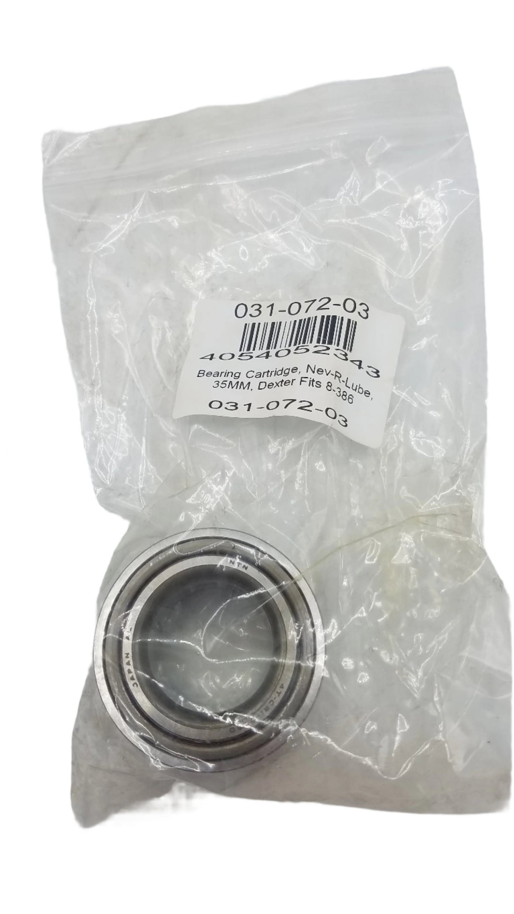 Nev-R-Lube 35mm Bearing Cartridge Dexter Never Lube Trailer Axle 3500# (031-072-03)
