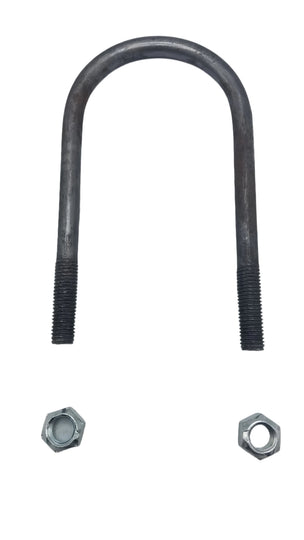 9K Axle U-Bolt Kit – 4" I.D. x 8.4" – 5/8"-11 Thread – Fits Dexter 9K &amp; Lippert 10K (11-64-KIT)