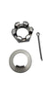 #42 Spindle, Torsion axle, with Spindle Hardware (SP-T60FBZ-KIT)