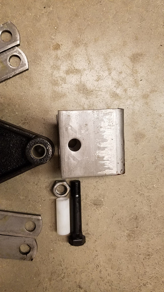 Shackle Hanger Kit with Tall Equalizers, 2" Shackle Straps, 4 Large Hangers, 2 Medium Hangers, Nylon Bushings, Standard 3" Bolts (SHK-TA-SB-TE-2)