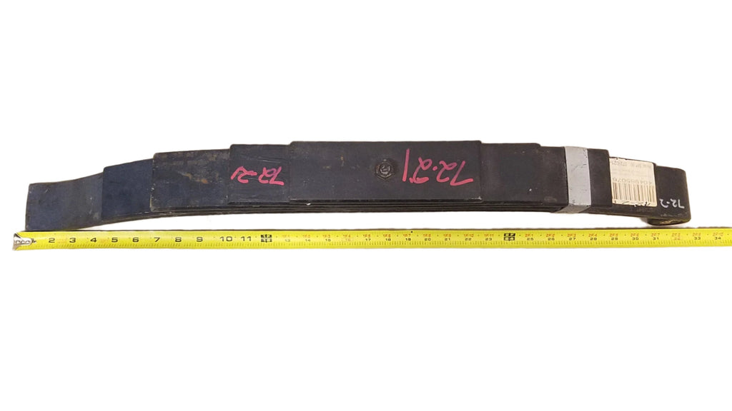 Leaf Spring, Slipper, Flat, 30" Long, 5 Leaf, 5000# Rated, 2.50" Wide, 0.75" Bronze Bushing, Fits 10K GD / 7-264 / 6-113 (072-021-00)