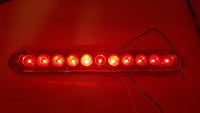 Innovative Lighting 15" Slimline Red/Red LED Stop Turn Tail Light (250-4400-1 + 250-9902-1-LOTOF2)