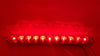 Innovative Lighting 15" Slimline Red/Red LED Stop Turn Tail Light (250-4500-1 + 250-9902-1-LOTOF2)