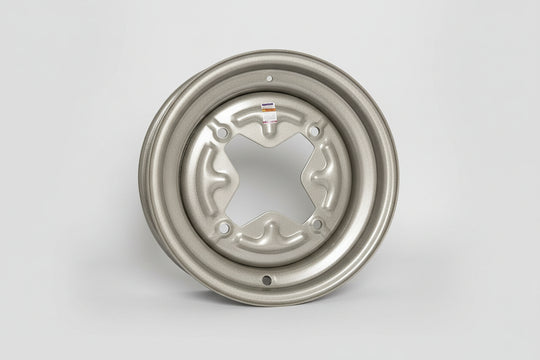 DEXSTAR VINTAGE WHEEL, STEEL, SILVER IN COLOR 15? X 6? 4 ON 9.44? BOLT CIRCLE (20501)