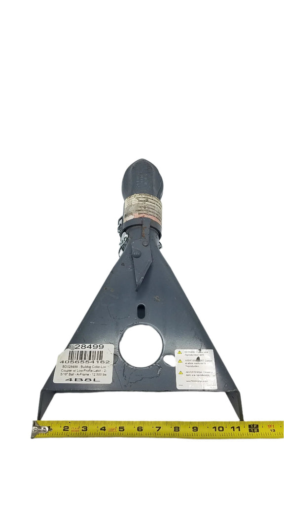 Bulldog Collar-Lok Coupler w/ Low-Profile Latch - 2-5/16" Ball - A-Frame - 12,500 lbs (28499)