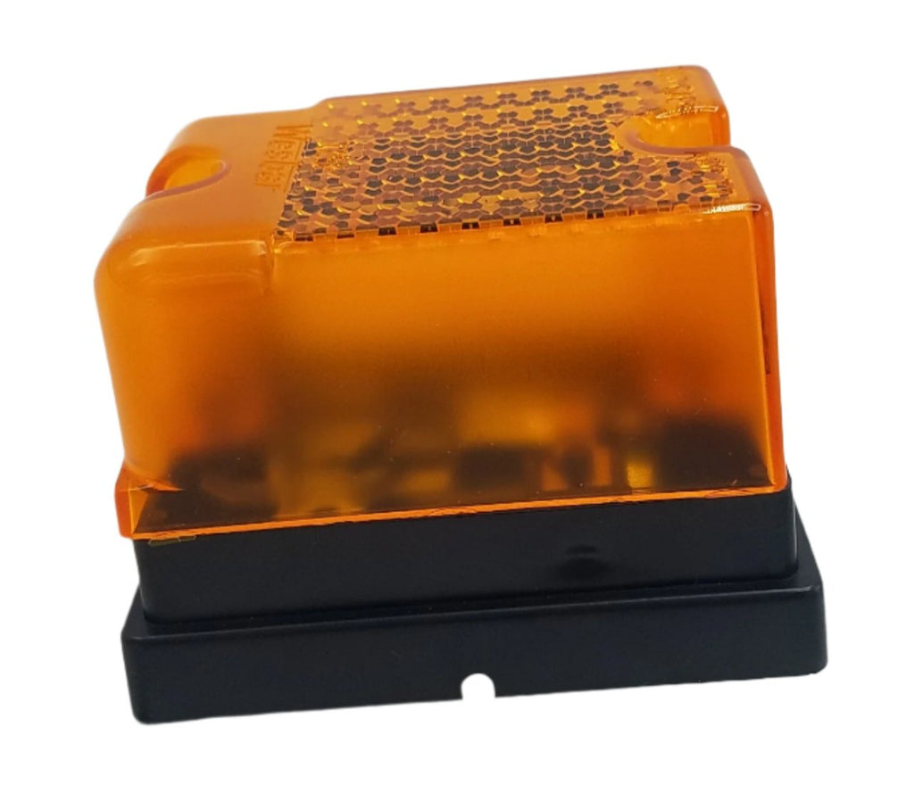 Wesbar Amber Deluxe Side Marker Light – Over 80" Trailer Clearance Light (3161)
