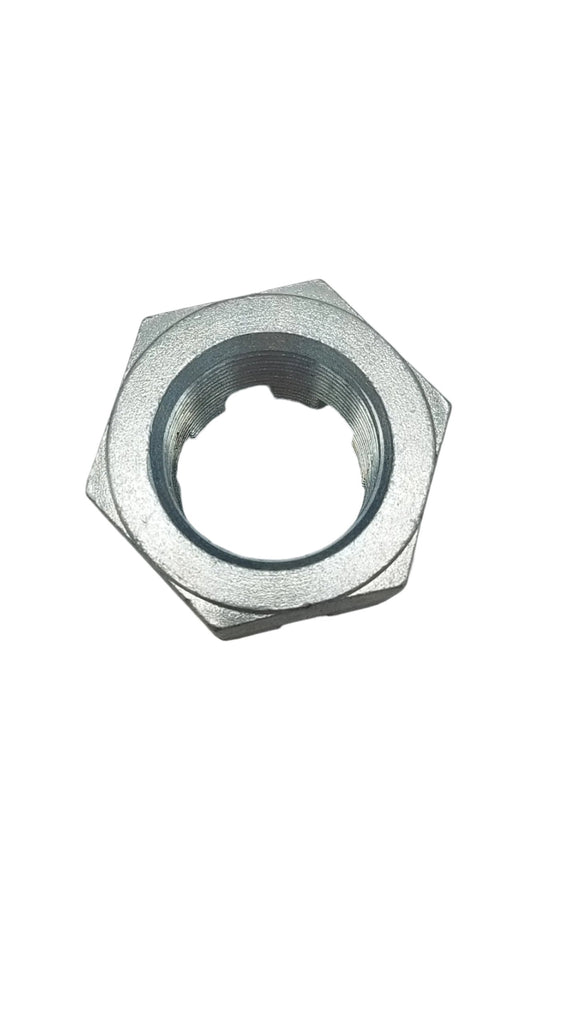 Lippert LCI Steel Locknut 1-3/4"-12 Thread Size Castle Nut Zinc Plated, For Rockwell 12K -16K axle (330037)