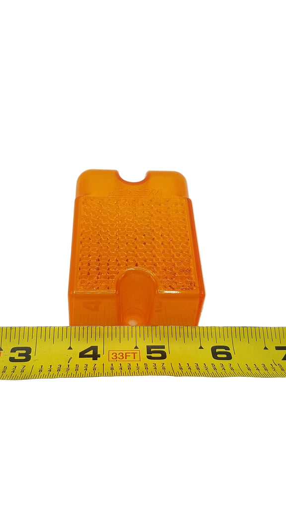 Wesbar Amber Side Marker Replacement Lens (3343)