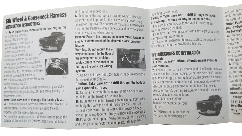 5th Wheel Harness, Toyota (30151)