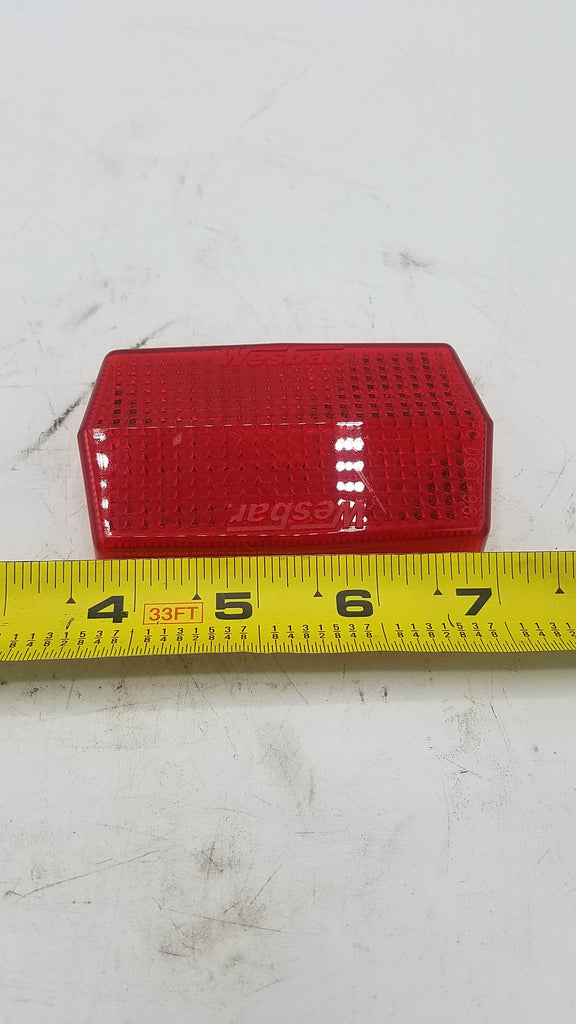 Wesbar Red Side Marker Light Replacement Lens (3377)