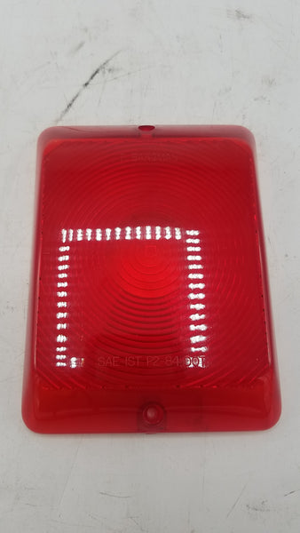 Replacement Red Lens for Bargman Tail Light #84 #85 #86 Series (34-84-010)